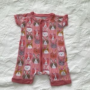 Little Sleepies Play Shorty Romper